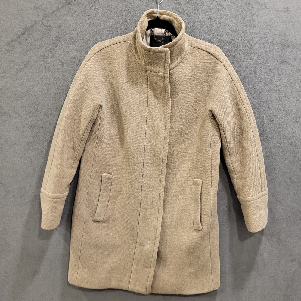 J‎ Crew Italian Stadium Cloth by Nello Gori Women's Size 4 Classic Office